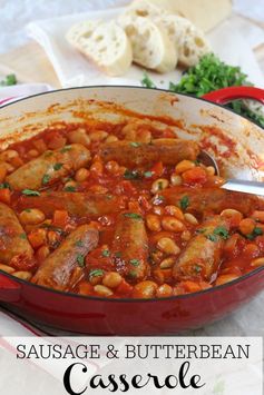 Easy Sausage & Butterbean Casserole