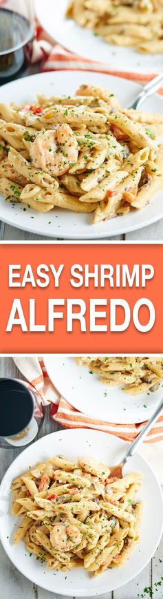 Easy Shrimp Alfredo