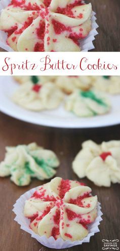 Easy Spritz Butter Cookies