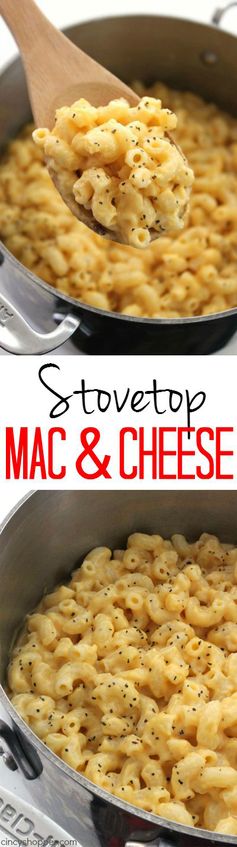 Easy Stovetop Mac & Cheese