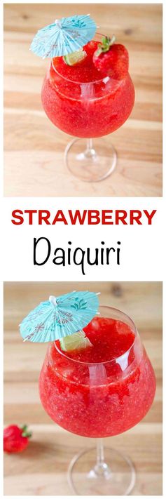 Easy Strawberry Daiquiri