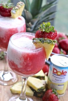 Easy Strawberry Pina Colada Mocktail