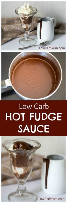 Easy Sugar Free Hot Fudge Sauce