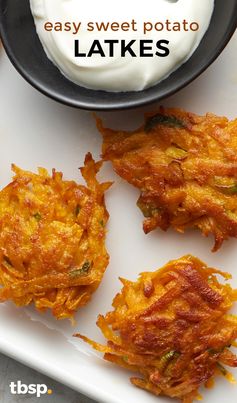 Easy Sweet Potato Latkes