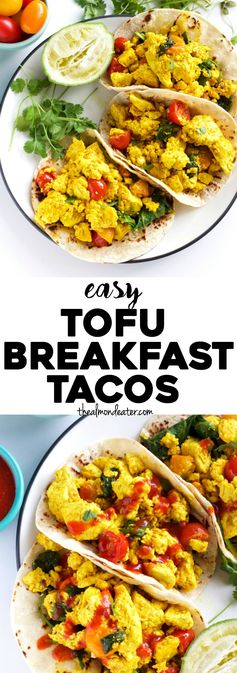 Easy Tofu Breakfast Tacos