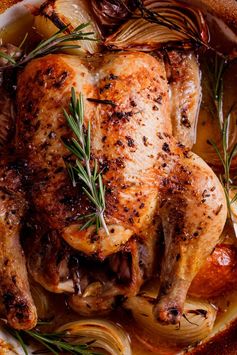 Easy Tuscan roast chicken