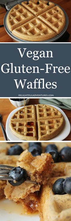 Easy Vegan Gluten-Free Waffles