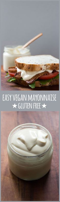 Easy vegan mayonnaise