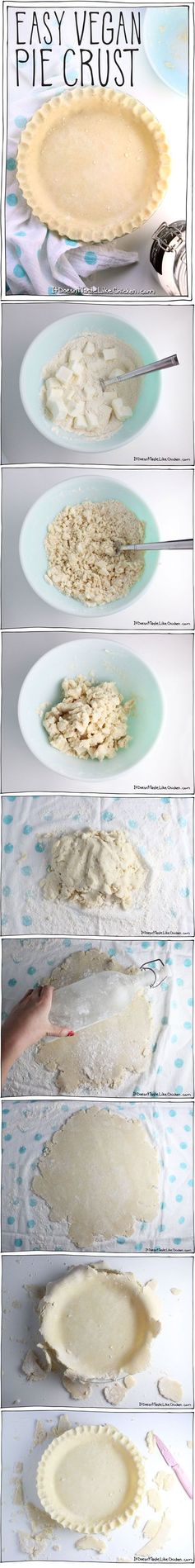 Easy Vegan Pie Crust