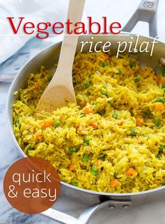 Easy Vegetable Rice Pilaf