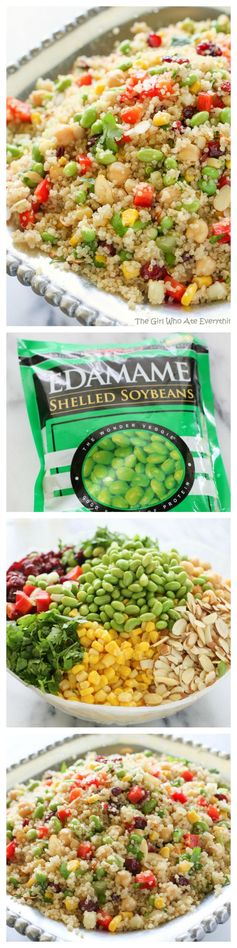 Edamame Quinoa Salad