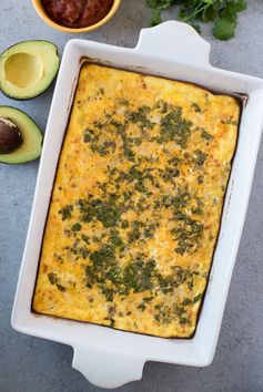 Egg and Chorizo Breakfast Casserole