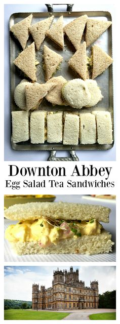 Egg Salad Tea Sandwiches