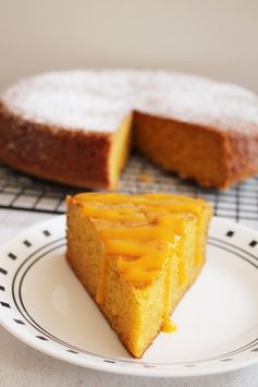 Eggless Mango Cake