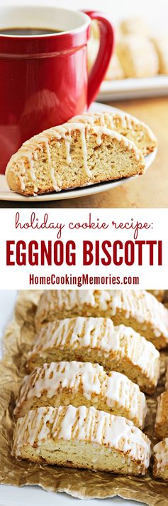 Eggnog Biscotti