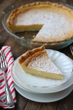 Eggnog Chess Pie