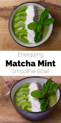 Energizing Matcha Mint Smoothie Bowl