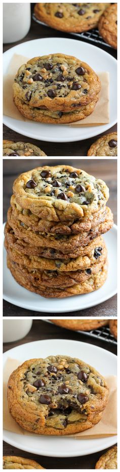 Espresso Toffee Chocolate Chip Cookies