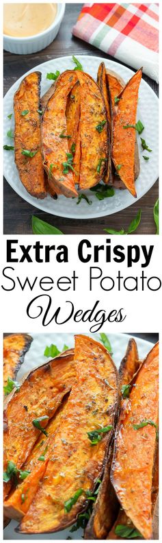 Extra Crispy Sweet Potato Wedges