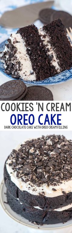Extreme Cookies 'n Cream Oreo Cake