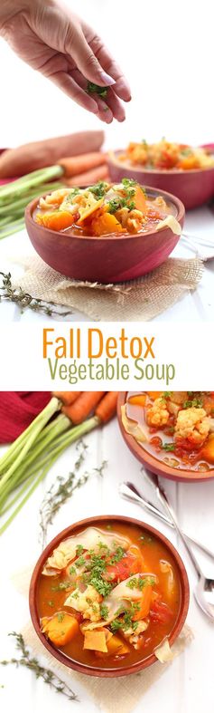 Fall Detox Vegetable Soup