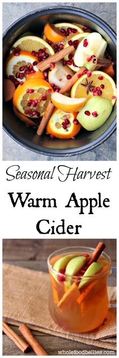 Fall Harvest Hot Apple Cider