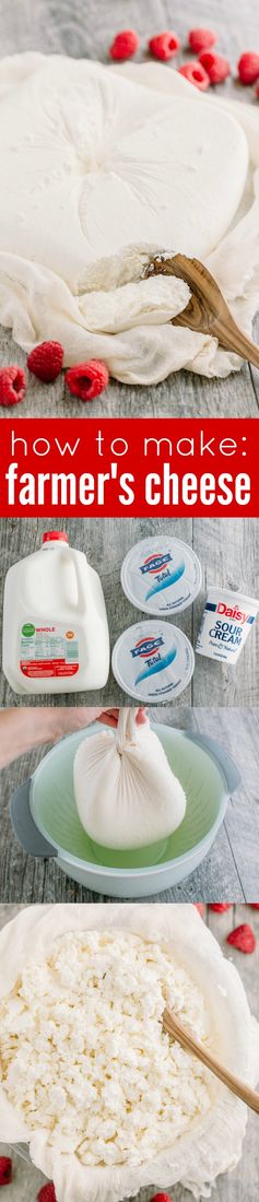 Farmers Cheese with Greek Yogurt (Tvorog