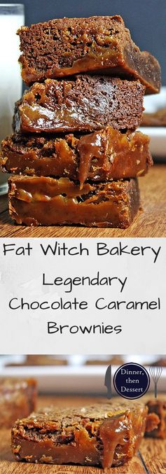 Fat Witch Bakery's Legendary Chocolate Caramel Brownies