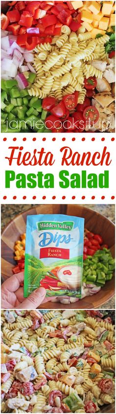 Fiesta Ranch Pasta Salad