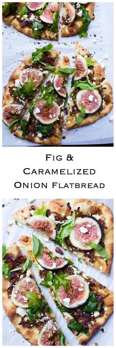 Fig and Caramelized Onion Flatbread