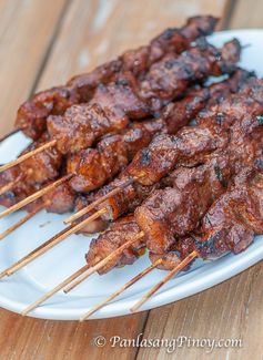 Filipino Skewered Pork BBQ