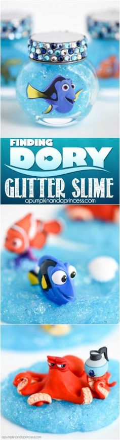 Finding Dory Glitter Slime