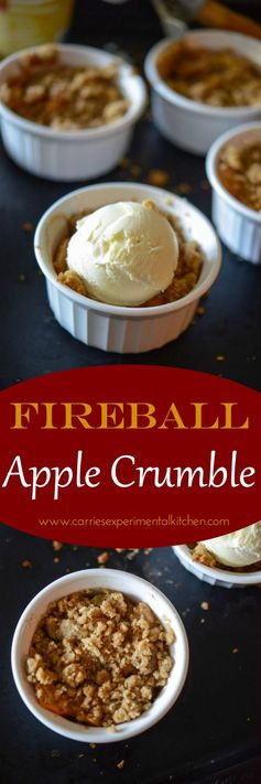 Fireball Apple Crumble