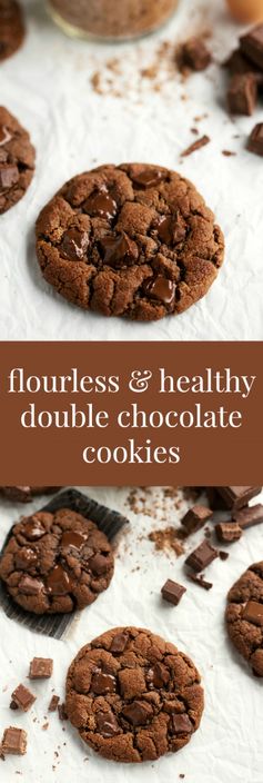 Flourless and Healthy (GF Double Chocolate Cookies