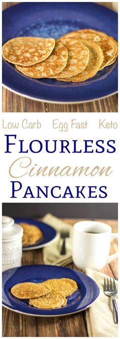 Flourless Cinnamon Egg Fast Pancakes