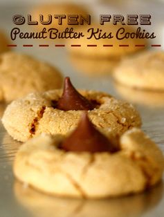 Flourless Peanut Butter Kiss Cookies