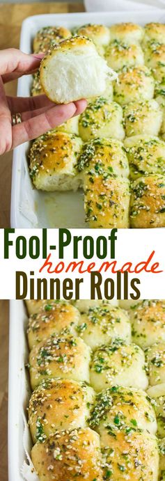 Fool Proof Homemade Dinner Rolls