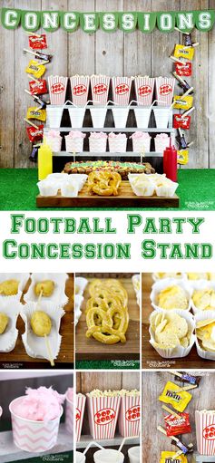 Football Party Concession Stand