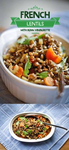 French Lentils with Dijon Vinaigrette