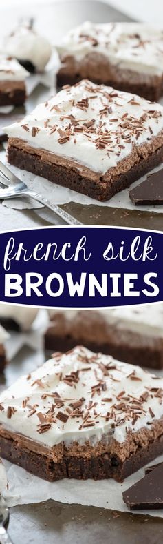 French Silk Brownies