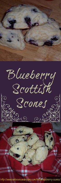 Fresh Blueberry Scones