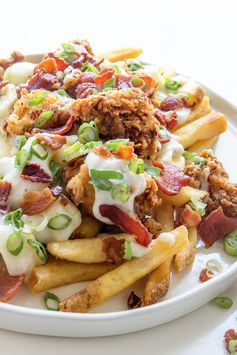 Fried Chicken and Gravy Poutine