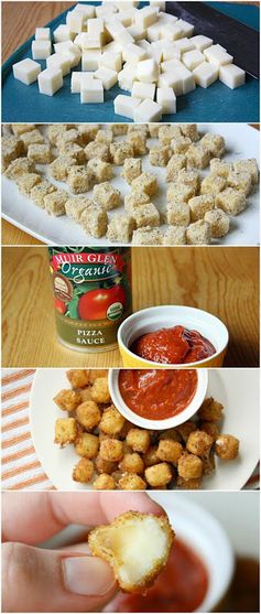 Fried Mozzarella Cheese Balls