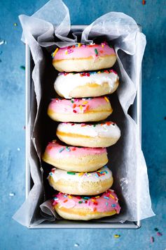 Frosted Sugar Cookie Donuts