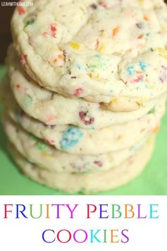 Fruity Pebble Cookies