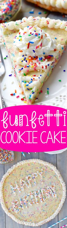 Funfetti Cookie Cake