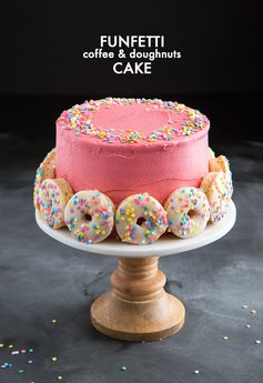 Funfetti Doughnut Cake