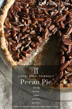 GAPS Diet Pecan Pie