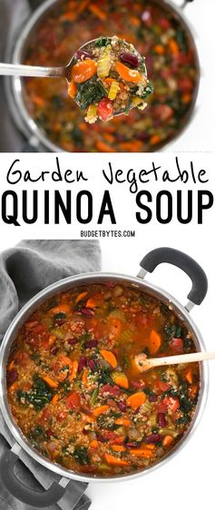 Garden Vegetable Quinoa Soup