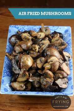 Garlic and vermouth roasted mushrooms